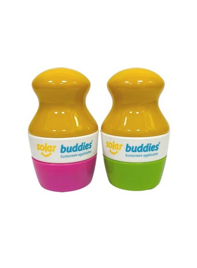 Solar Buddies Buddies Refillable Roll On Sponge Applicator For Kids Adults Families Travel Size Holds 100Ml Travel Friendly For Sunscreen Suncream And Lotions - Image 2