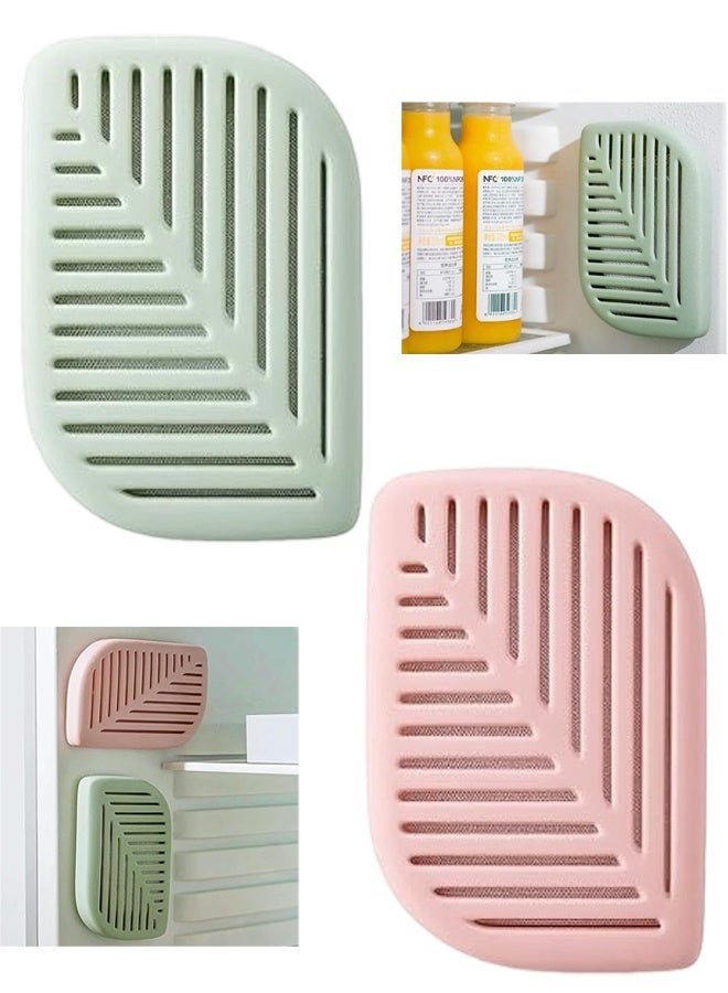 2PCS Fridge Deodorizer & Odor Eliminator - Activated Charcoal Air Freshener Outperforms Baking Soda – Non-Toxic, Long-Lasting, for Refrigerator, Freezer & Pantry - Image 2