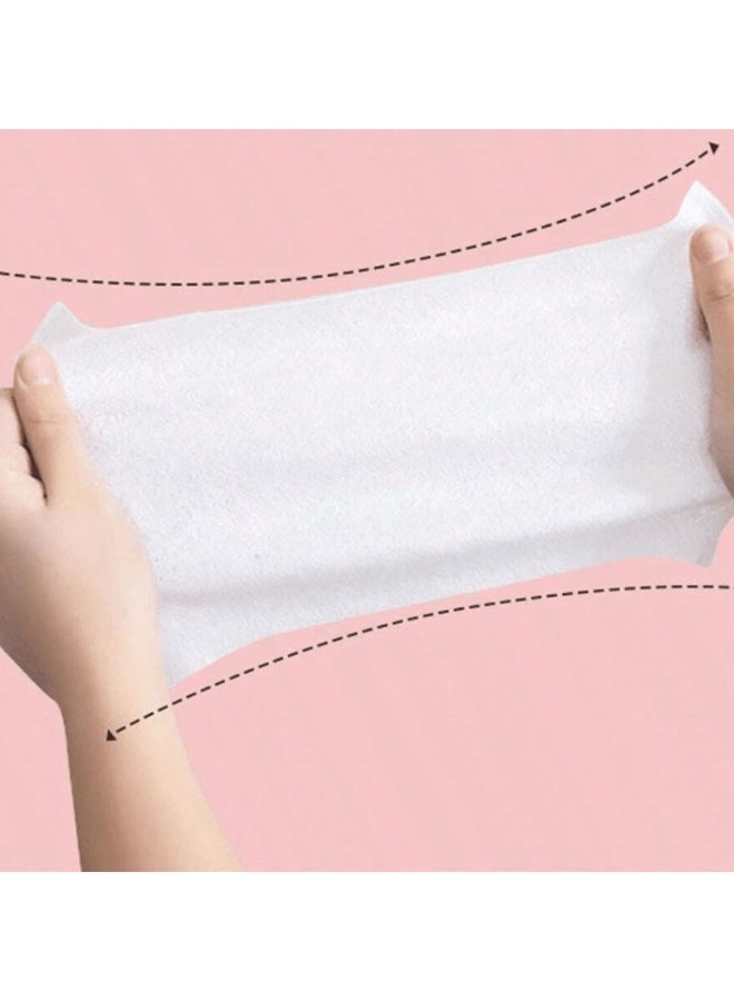 Premium Strawberry Scented Mini Travel Wet Wipes with Vitamin C Essence, Portable Non-Woven Fruit Wipes for Gentle Hand and Face Cleansing, Refreshing Daily Hygiene Tissues for On-the-Go Use. - Image 4