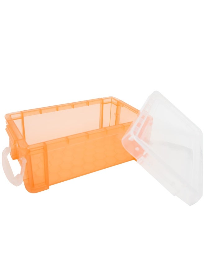Testyu Small Plastic Box 4.3 Inch X 2.3 Inch X 1.5 Inch Stackable Mini Storage Box With Lid Clear Organizer Container For Jewelry Beads Small Crafts Items Accessories 6 Pack - Image 5