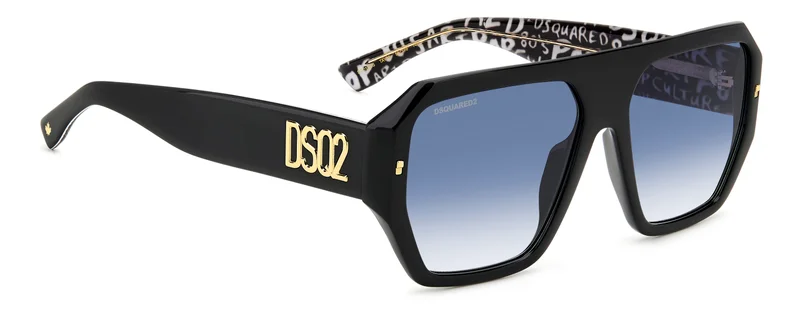 DSQUARED2 Square Flat Top Sunglasses Frames