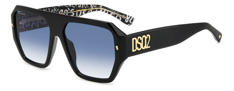 DSQUARED2 Square Flat Top Sunglasses Frames
