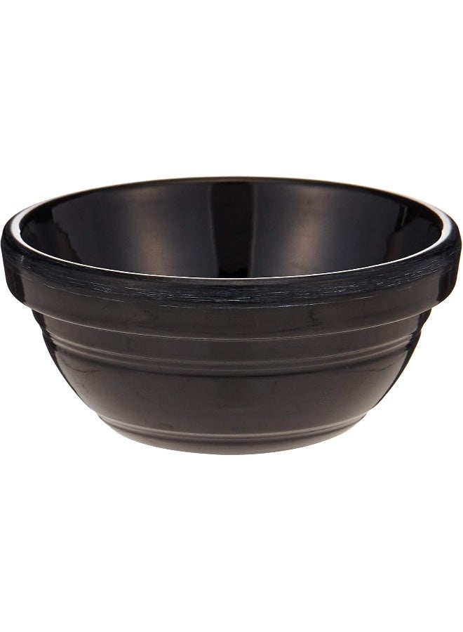 Servewell Servewell Melamine Horeca Black Ben Bowl 6Cm - Image 1
