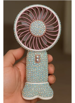 Astras Shiny Hand Fan, Rechargeable Fan + Stand for Mobile + Charging, Waterproof, Refreshing Atmosphere. - pzsku/Z705E89F48A1979AC5CB9Z/45/1746478392/52cecc83-caef-4233-a9ad-2350933d94a4