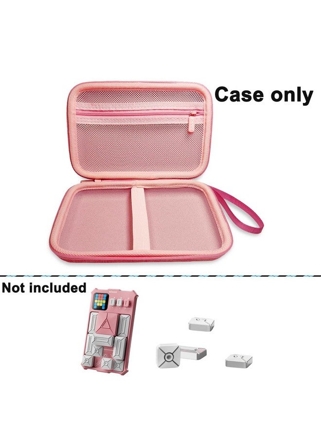 جي سي باين حقيبة حمل صلبة من JCHPINE لألعاب العقل GiiKER Super Slide، حامل تخزين واقٍ لألغاز العقل التفاعلية GiiKER وملحقات وحدة التحكم في الألعاب المحمولة (الحقيبة فقط) (وردي) - Image 2