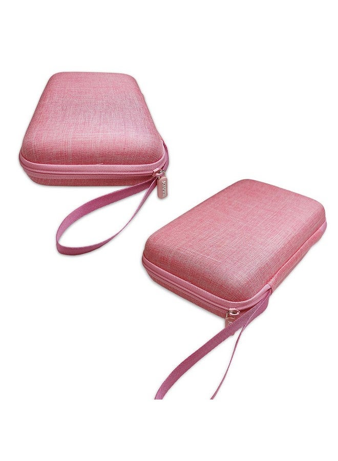 جي سي باين حقيبة حمل صلبة من JCHPINE لألعاب العقل GiiKER Super Slide، حامل تخزين واقٍ لألغاز العقل التفاعلية GiiKER وملحقات وحدة التحكم في الألعاب المحمولة (الحقيبة فقط) (وردي) - Image 4