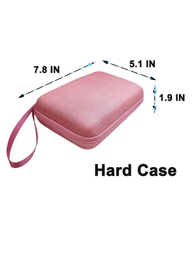 جي سي باين حقيبة حمل صلبة من JCHPINE لألعاب العقل GiiKER Super Slide، حامل تخزين واقٍ لألغاز العقل التفاعلية GiiKER وملحقات وحدة التحكم في الألعاب المحمولة (الحقيبة فقط) (وردي) - Image 3