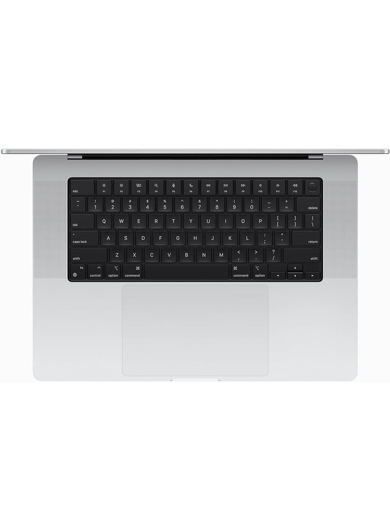 ابل  أحدث شريحة كمبيوتر محمول MacBook Pro MRW63 M3 Pro لعام 2023 مع وحدة معالجة مركزية 12 بوصة، ووحدة معالجة رسومات 18 بوصة: شاشة Liquid Retina XDR مقاس 16.2 بوصة، وذاكرة موحدة سعة 36 جيجابايت، وتخزين SSD بسعة 512 جيجابايت، وتعمل مع iPhone/iPad باللغة الإنجليزية/العربية، فضي - Image 2