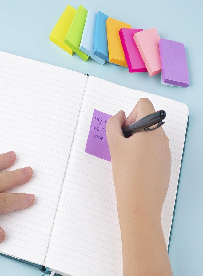Vanpad Mini Sticky Notes 1.5x2 Inches, Bright Colors Self-Stick Pads, 24 Pack, 75 Sheets/Pad,1800 Sheets - Image 5