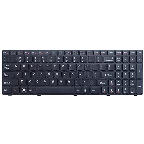 WISTAR Laptop Keyboard Compatible for Lenovo IdeaPad G580 G580A G585 G585A E1-1200 Z580 Z585 Z585A N580 N585 P580 P585 V580 V580A V585 V585A Series - Image 3