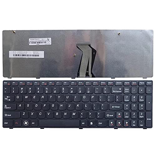 WISTAR Laptop Keyboard Compatible for Lenovo IdeaPad G580 G580A G585 G585A E1-1200 Z580 Z585 Z585A N580 N585 P580 P585 V580 V580A V585 V585A Series - Image 4