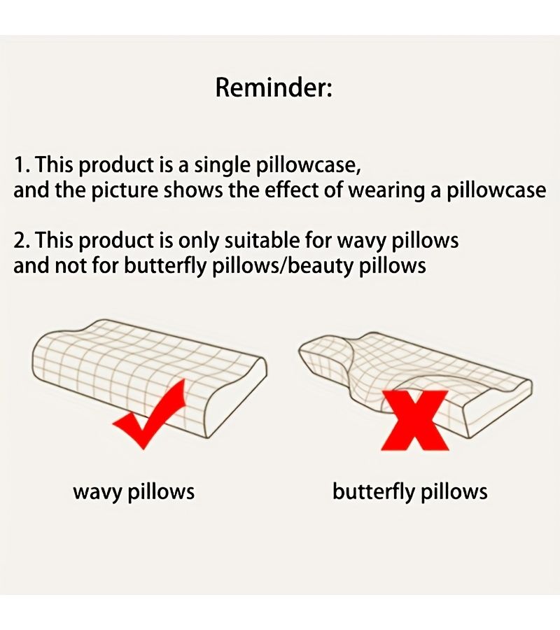 RV Size 19.69inch 11.81inch Velvet Replacement Pillowcase Naturally Fine Smooth Texture Soft Breathable Pillow Case Not Included - Image 4