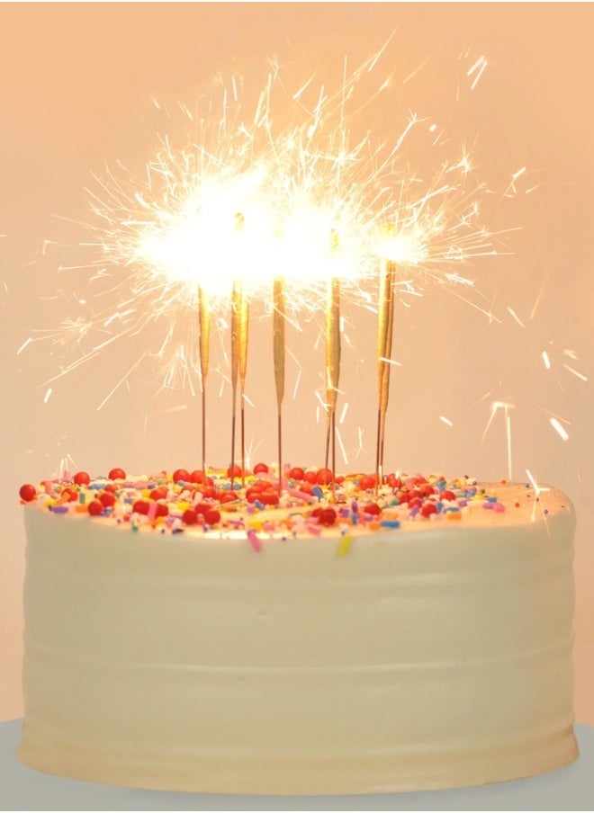 Wondercandle Gold Sparkler Candle Set - Pack of 10 - Image 4