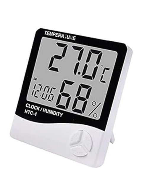 Digital Thermomete With Lcd Alarm Clock