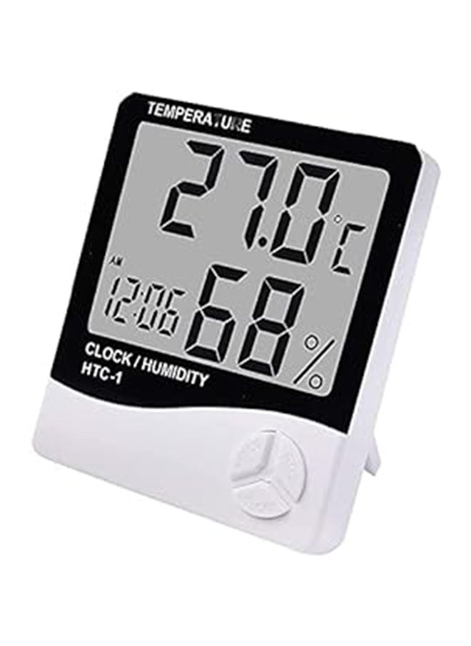 Generic - ميزان حرارة رقمي مع ساعة منبه LCD - Image 1