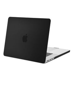Generic MacBook Pro 16 inch Case 2021 2022 Release A2485 M1 Pro M1 Max with Liquid Retina XDR Display Touch ID Protective Plastic Hard Shell Case Cover Black  - Image 3