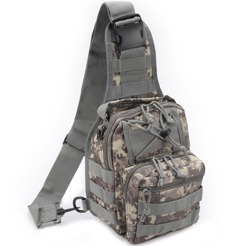 Novemkada Tactical Shoulder Bag1000D Outdoor Military Molle Sling Backpack Sport Chest Pack Daypack Bags for Camping Hiking Trekking Rover Sling ZACU - Image 2
