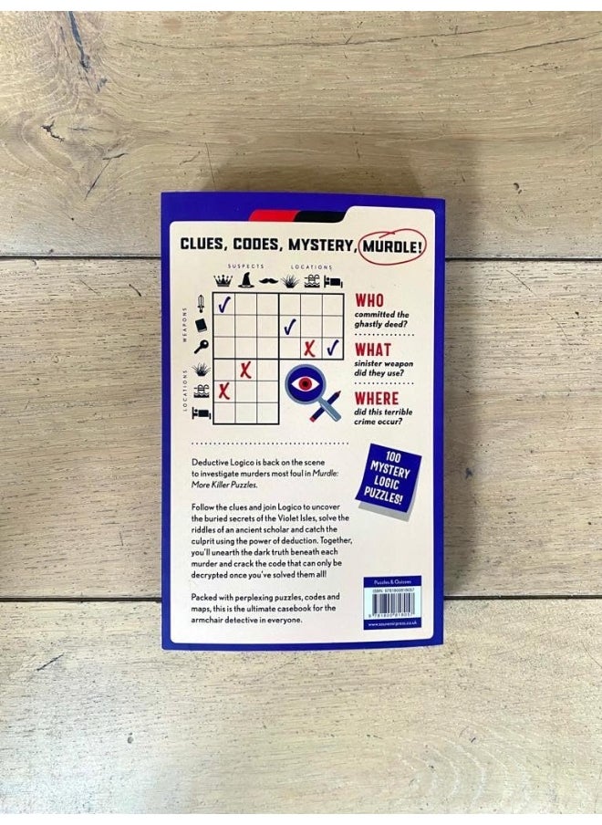Murdle: More Killer Puzzles: 100 Fiendishly Foul Murder Mystery Logic Puzzles  - Image 4