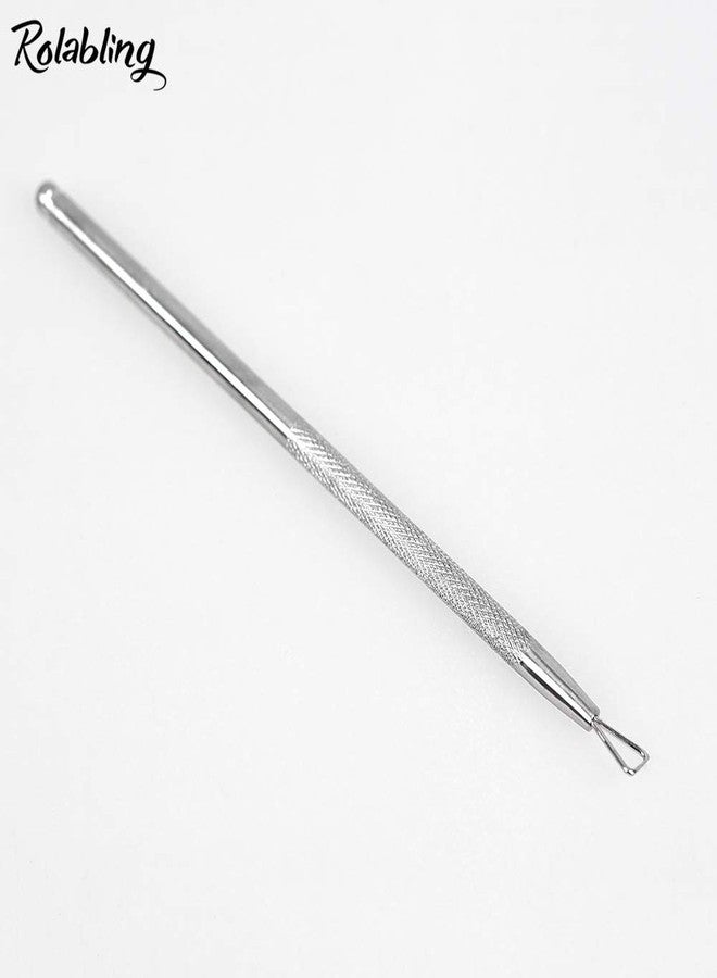 Rolabling Stainless Steel Triangle Nail Polish Remover Nail Art Nail Cuticle Pusher Peeler Scraper Tool Remove&Soak Off Gel Nail Polish for Fingernail and Toenail - Image 5