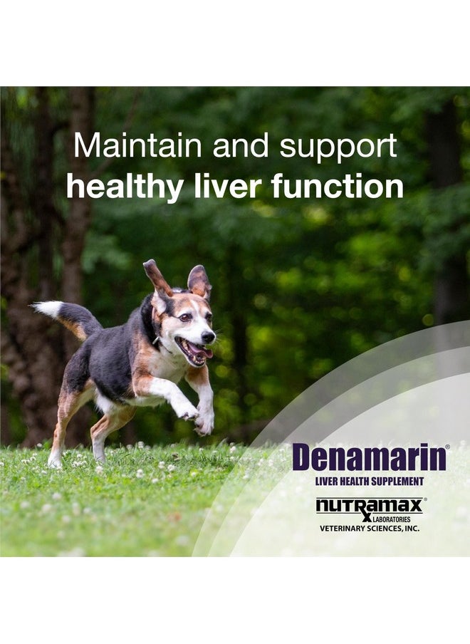 Nutramax Laboratories Nutramax Laboratories Denamarin Liver Health Supplement for Medium Dogs - With S-Adenosylmethionine (SAMe) and Silybin, 30 Tablets  - Image 2