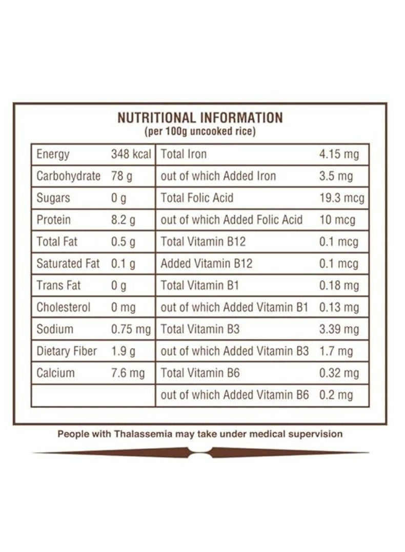 Daawat Sehat Mini Mogra Basmati Rice 5kg - Image 3