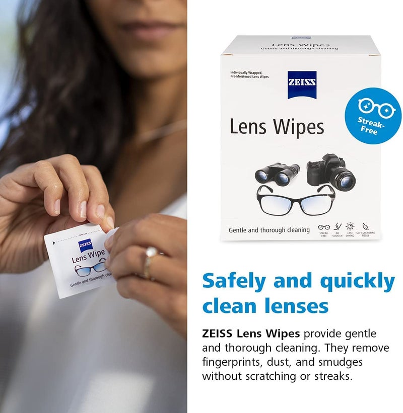 Zeiss ZEISS Pre-Moistened Lens Cleaning Wipes, 600 Count  - Image 4
