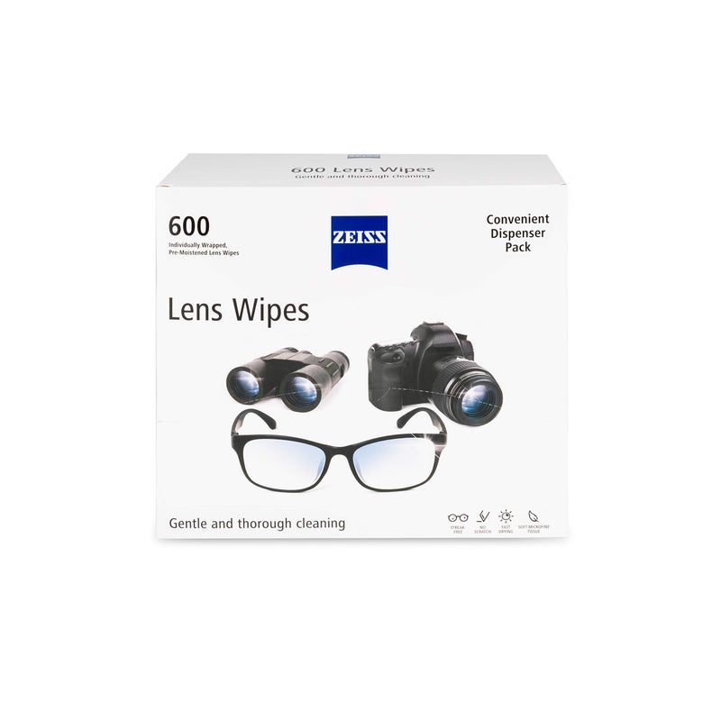 Zeiss ZEISS Pre-Moistened Lens Cleaning Wipes, 600 Count  - Image 1