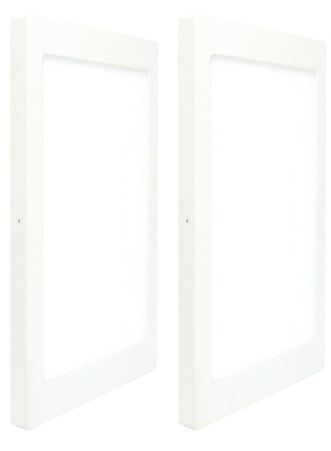 Fos Future Energy FOS 20W Square Surface Mount LED Panel Ceiling Light (Neutral White) - Image 1