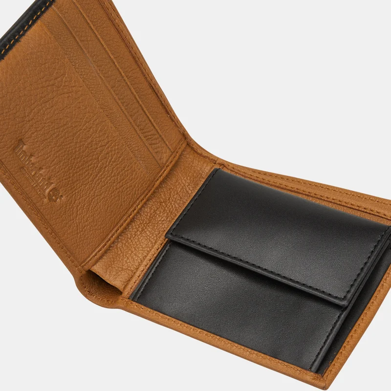 Timberland Men's Braeburn Large Coin Pocket Wallet