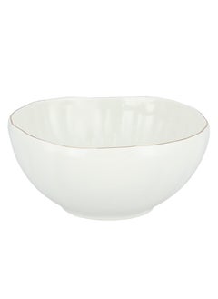 La Mesa La Mesa 16 PCs Dinner Set Porcelain White with Gold Rim  - Image 5