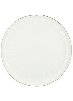 La Mesa La Mesa 16 PCs Dinner Set Porcelain White with Gold Rim  - Image 4