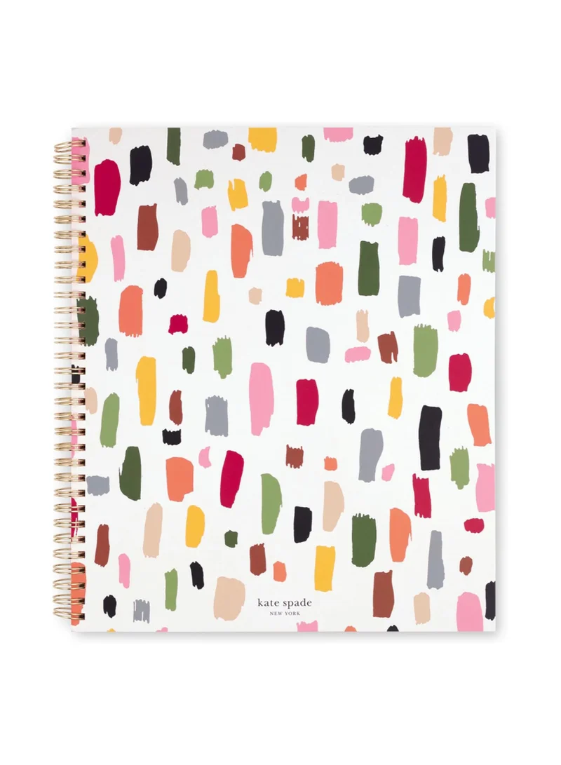 Kate Spade New York Painterly Strokes Large Spiral Notebook, Painterly Strokes