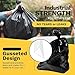 ToughBag 3033 Gallon Trash Bags Heavy Duty 50 COUNT 3 Mil Contractor Trash Bags Heavy Duty Black Contractor Can Liners Made In USA - Image 4