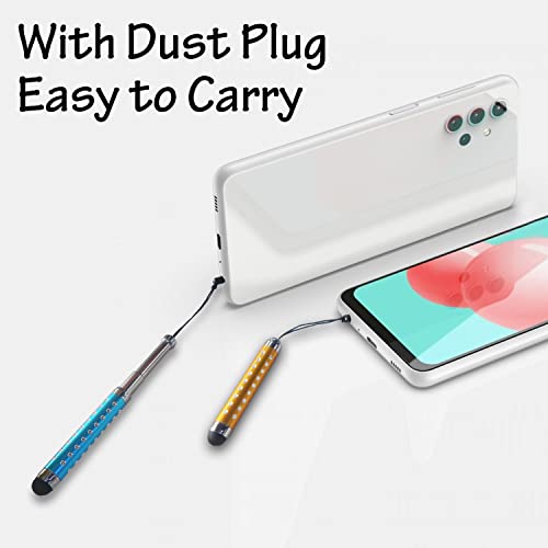 IC ICLOVER 10PCS Bling Retractable Stylus Pens for iPhone 14/13/12/11/PRO/Max/X/XS MAX, iPad, iPod, Samsung, Android Phone, Kindle, Tablet PC, Compatible with All Device with Capacitive Touch Screen - Image 3