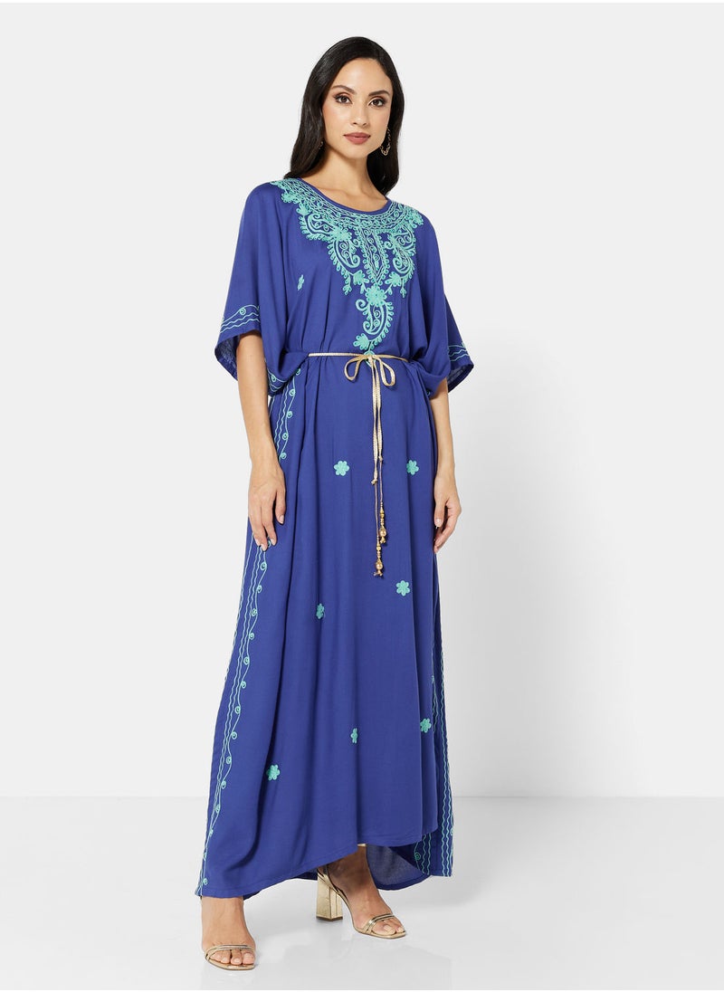 ARABIAN CLOSET EMBROIDERED KAFTAN  - Image 1