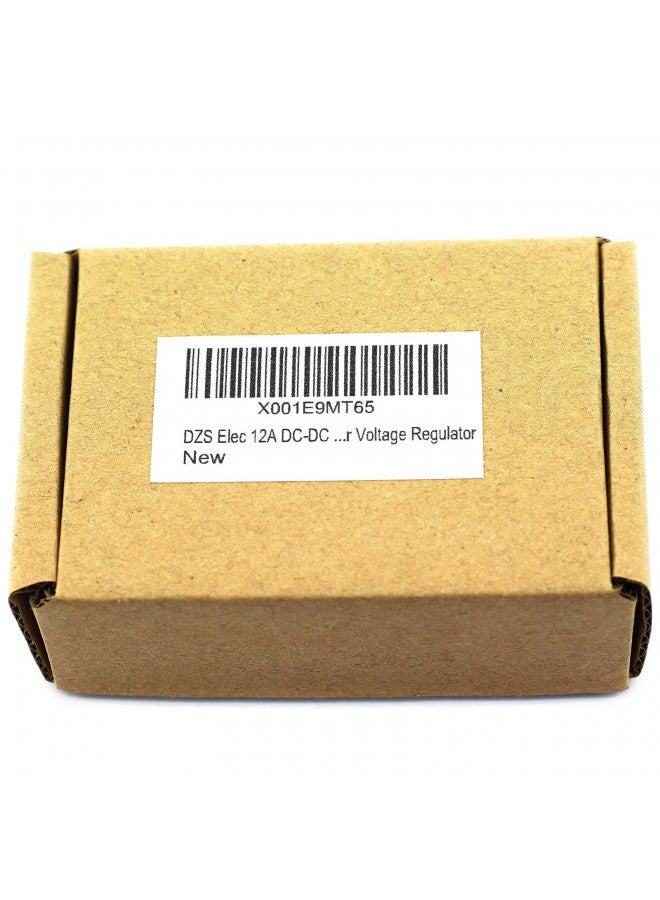 DZS Elec DZS Elec 12A DC-DC Step Down Buck Converter Low Ripple with Heat Sink 4.5V-30V to 0.8V-30V Vehicular Voltage Regulator  - Image 4