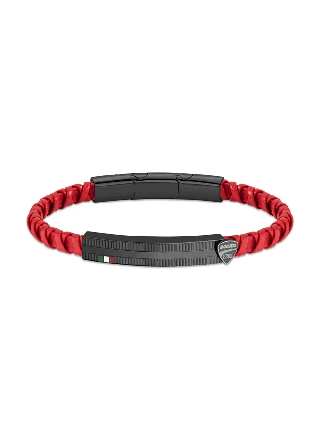 دوكاتي كورس Ducati Veloce Red Bracelet For Men - DTAGB2137005