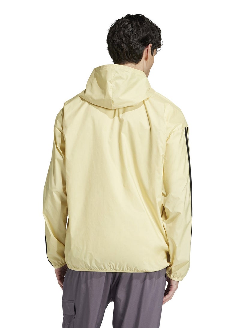Adidas essentials three stripes men windbreaker - Image 2