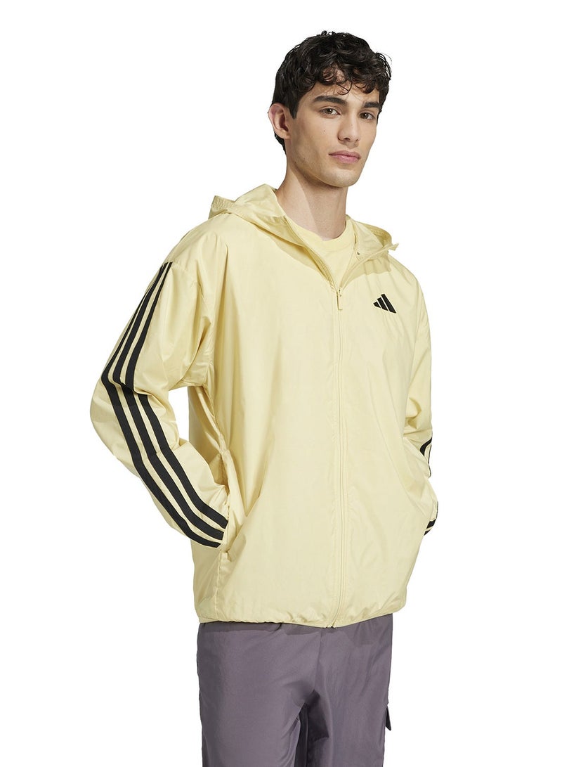 Adidas essentials three stripes men windbreaker - Image 3
