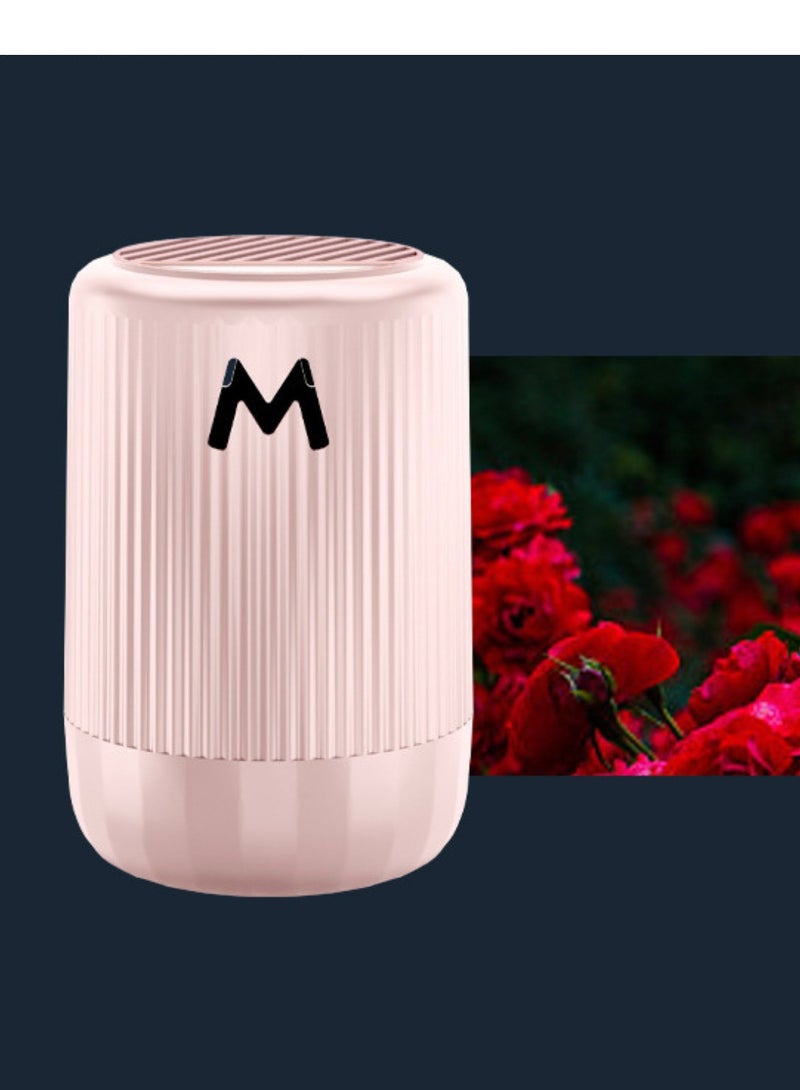 Mei Stylish معطر هواء السيارة الوردي - عطر يدوم طويلاً، معطر معلق للسيارات والشاحنات وسيارات الدفع الرباعي والمزيد، انتعش برحلتك مع عطر وردي أنيق - Image 1