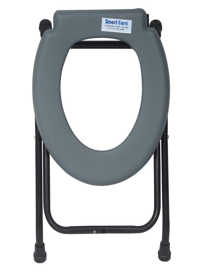 SMARTCARE Mild Steel Commode Stool/Chair (WITHOUT COMMODE POT) - Image 3