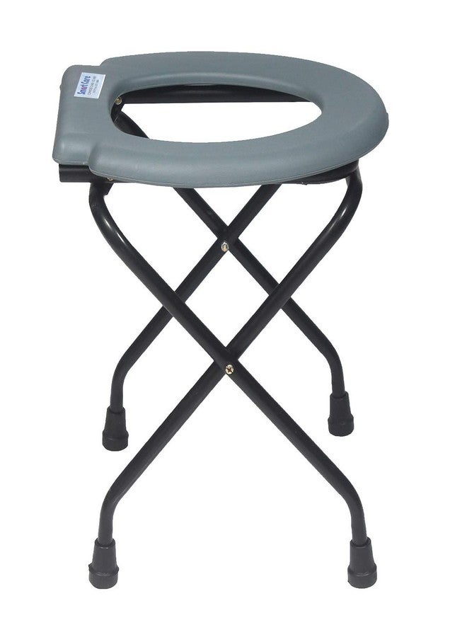 SMARTCARE Mild Steel Commode Stool/Chair (WITHOUT COMMODE POT) - Image 2