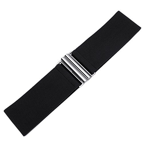 Syuer Womens Wide Elastic Waist Belt Cinch Belt Trimmer Stretch Waistband - Image 5