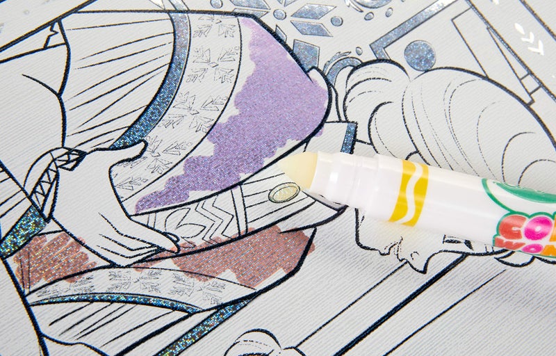 Crayola Frozen 2 Glitter Effects Color Wonder Set, Mess Free Coloring, Gift for Kids, 3, 4, 5, 6 - Image 5