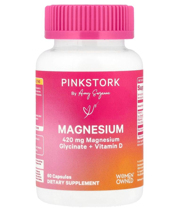 Pink Stork Magnesium 60 Capsules