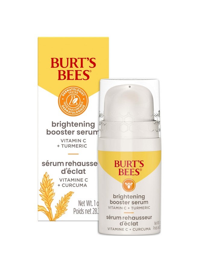 بيرتس بيز سيروم فيتامين سي للوجه بالكركم من بيرتس بيز، يُفتح البشرة ويُقلل بشكل واضح من البقع الداكنة والخطوط الدقيقة والتجاعيد، مُرطب طبيعي، خفيف الوزن - مُعزز للتفتيح (1 أونصة) - Image 1
