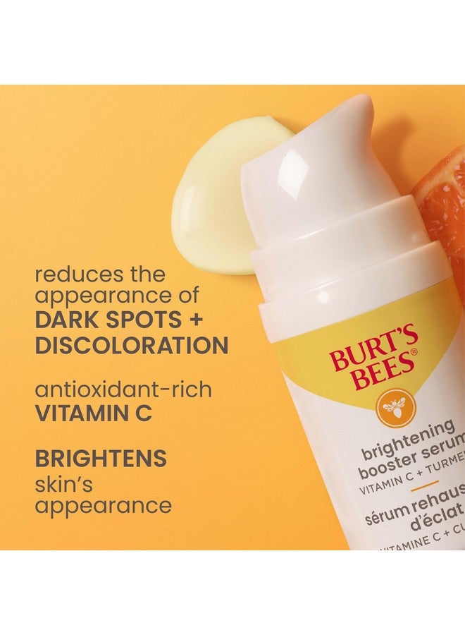 بيرتس بيز سيروم فيتامين سي للوجه بالكركم من بيرتس بيز، يُفتح البشرة ويُقلل بشكل واضح من البقع الداكنة والخطوط الدقيقة والتجاعيد، مُرطب طبيعي، خفيف الوزن - مُعزز للتفتيح (1 أونصة) - Image 3