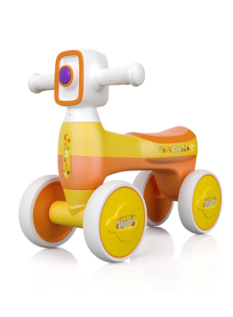 Sharpdo Kids Balance Bike with Lights and Music Smooth and Safe Riding for Toddlers Boys and Girls, Anti Slip Design and Durable Baby Scooter - Image 1