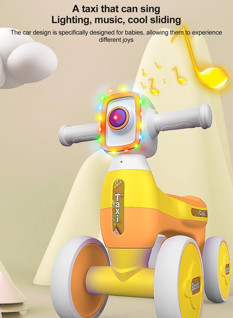 Sharpdo Kids Balance Bike with Lights and Music Smooth and Safe Riding for Toddlers Boys and Girls, Anti Slip Design and Durable Baby Scooter - Image 5