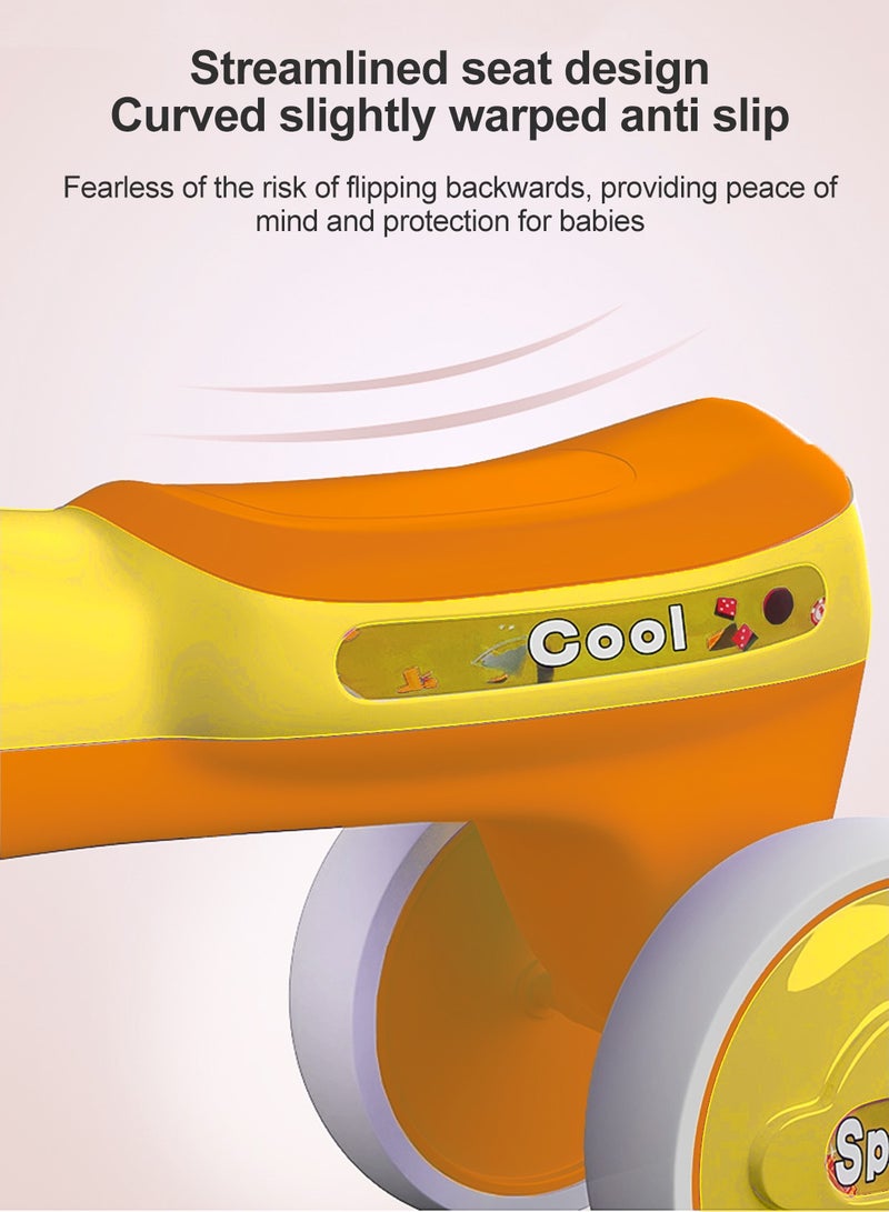 Sharpdo Kids Balance Bike with Lights and Music Smooth and Safe Riding for Toddlers Boys and Girls, Anti Slip Design and Durable Baby Scooter - Image 3